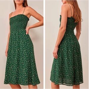 Reformation Sable Dress in Coriander size M